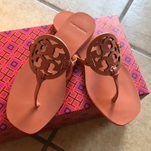 Tory Burch square sandals Tramonto Sz 6
